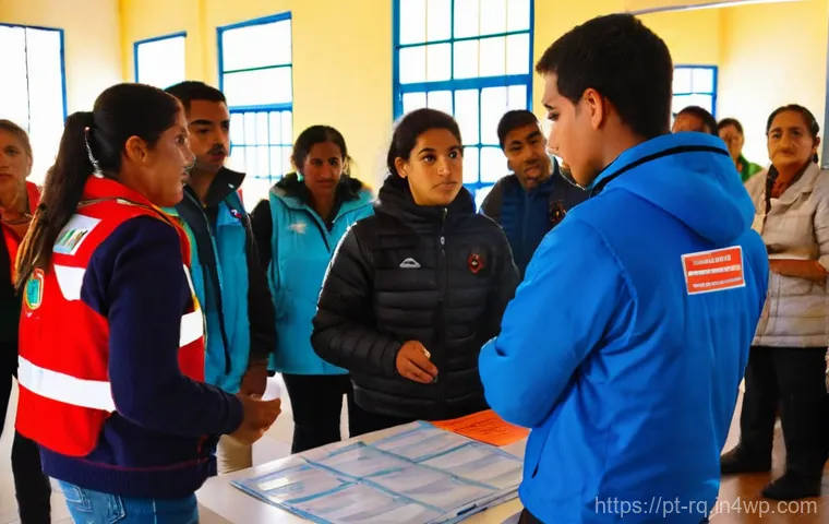 회복력 있는 지역사회를 위한 공동체 프로그램 - **Prompt 1: Vibrant Community Garden and Sharing Economy**
    A lively, sun-drenched urban communit...